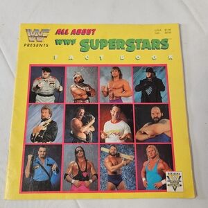 WWF Superstars Fact‎ Book Vintage